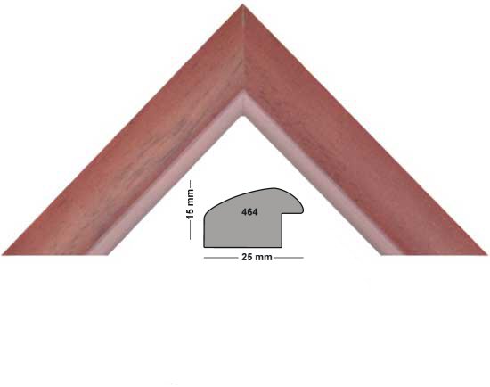 Wooden frame Big Mountain pink