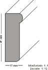 Profile strecher bar