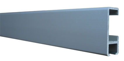 hanging rail silver mat