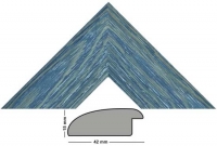 wooden moulding 44-BLU