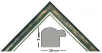 wooden moulding 5450-VER