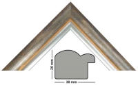 wooden moulding 5452-GIA