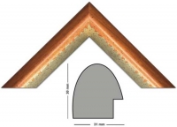 wooden moulding 286-TEAK