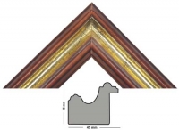 wooden moulding 821-NGO