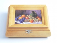 Jewellery Box small with fine art print No.VII