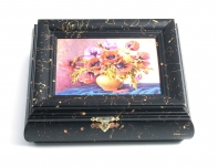 Jewellery Box small with fine art print No.XIV