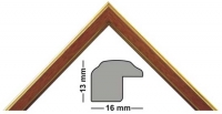 wooden moulding 344-TEAK